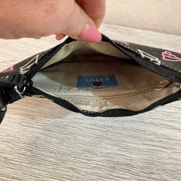 Kathy Van Zeeland Pouch Bag Small with Mirror - Picture 6 of 7